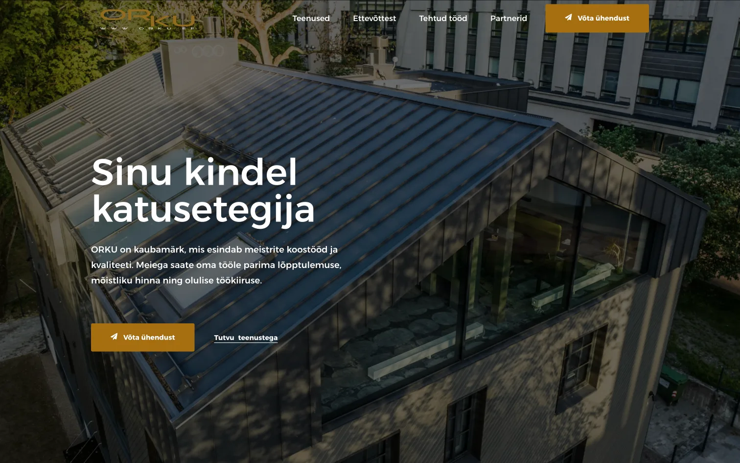 Orku Ehitus koduleht – Avaleht